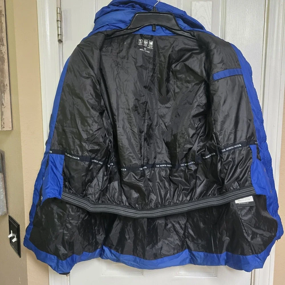 The North Face Summit Series Raintex NP10311 Gore-Tex 900 Down Jacket Blue M